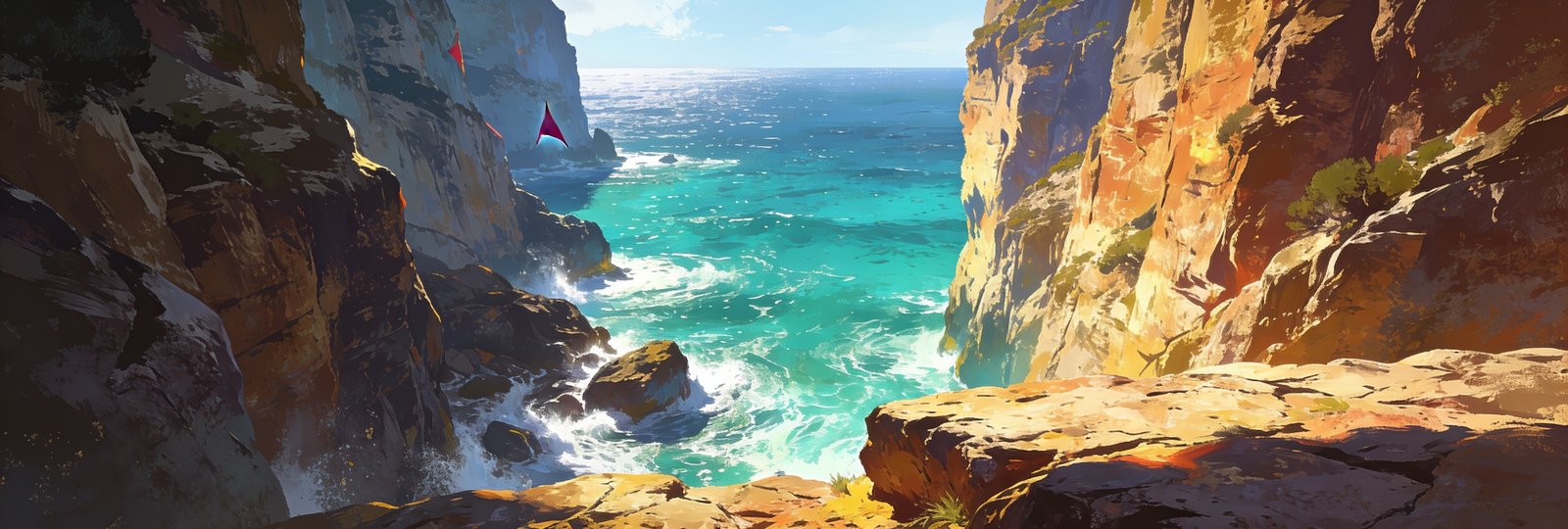Posters Plongeon de falaise