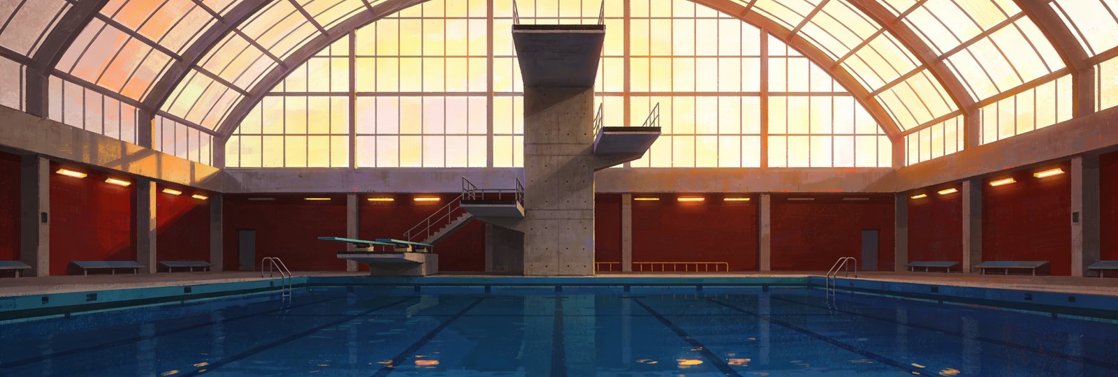 Posters Plongeon depuis une plateforme