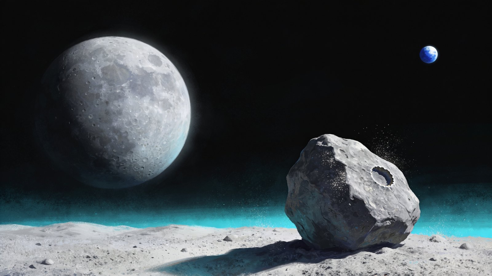 La Lune : mers, face cachée et cratères