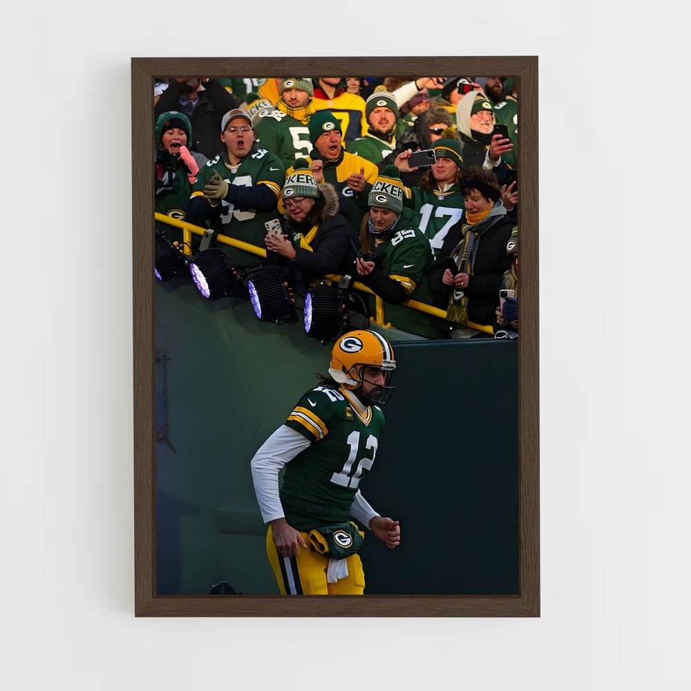 Poster Aaron Rodgers Supporters – affiche Football US (vue 5)