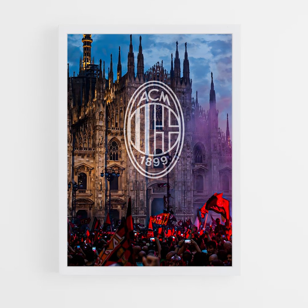 Poster ACM 1899 – affiche Football (vue 3)