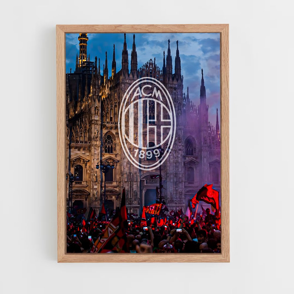 Poster ACM 1899 – affiche Football (vue 4)