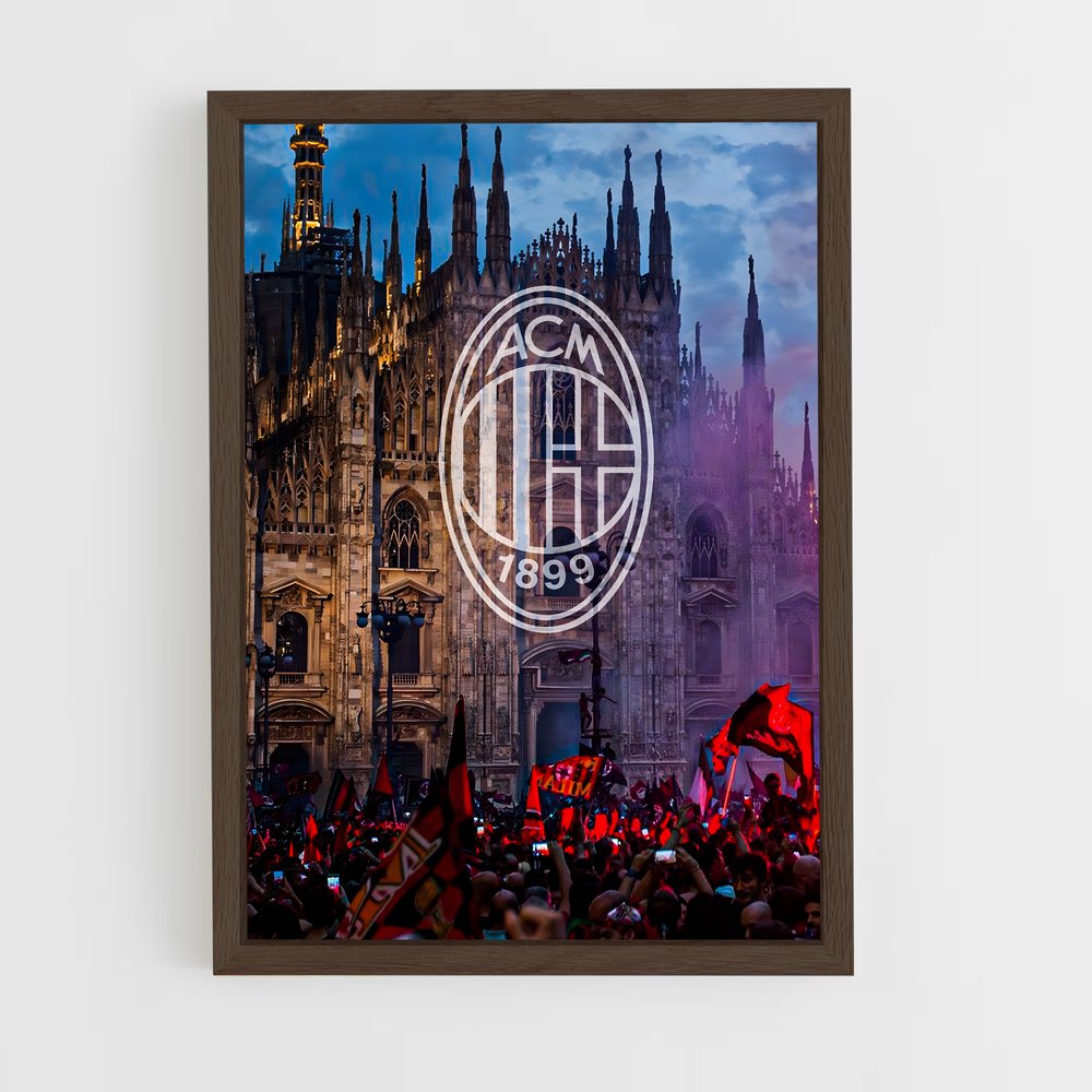 Poster ACM 1899 – affiche Football (vue 5)