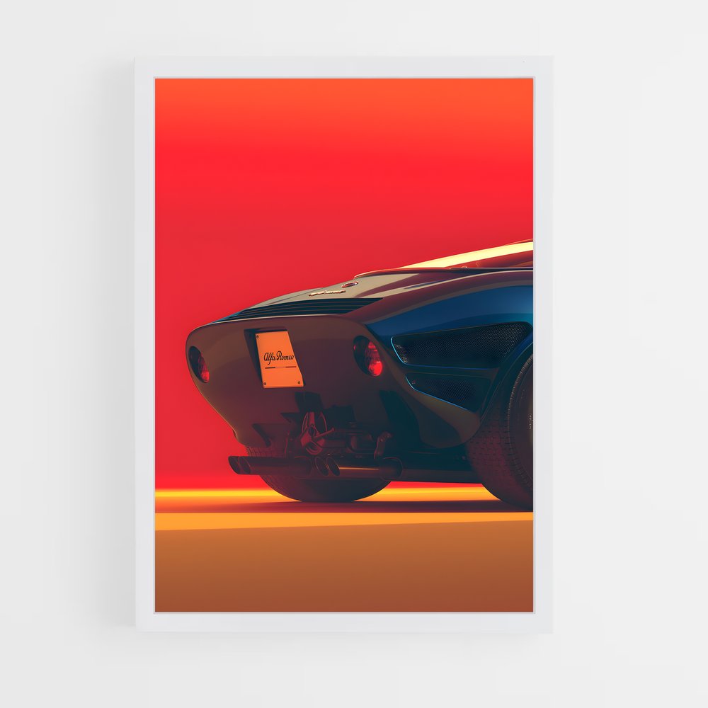 Poster Alfa Romeo Concept (vue 3)