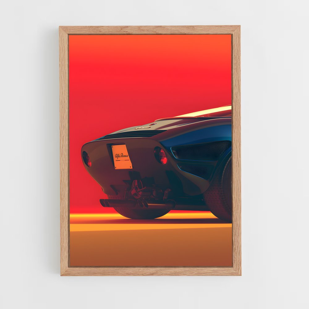 Poster Alfa Romeo Concept (vue 4)