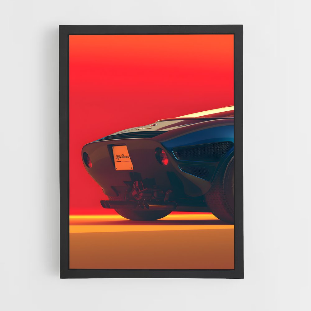 Poster Alfa Romeo Concept (vue 2)