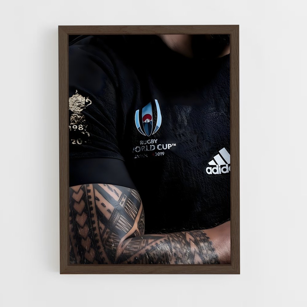 Poster Maillot All Blacks – affiche Rugby (vue 5)