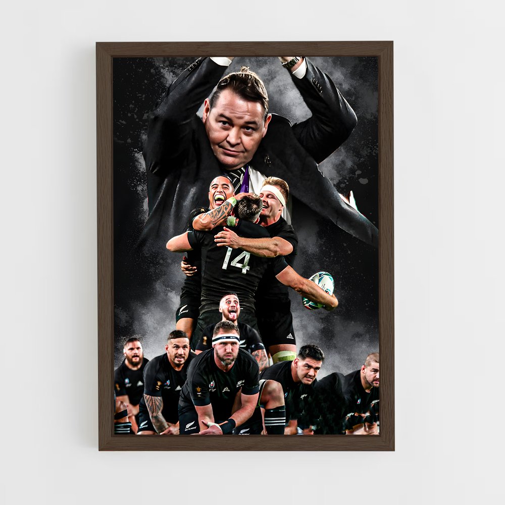 Poster All Blacks Équipe – affiche Rugby (vue 5)