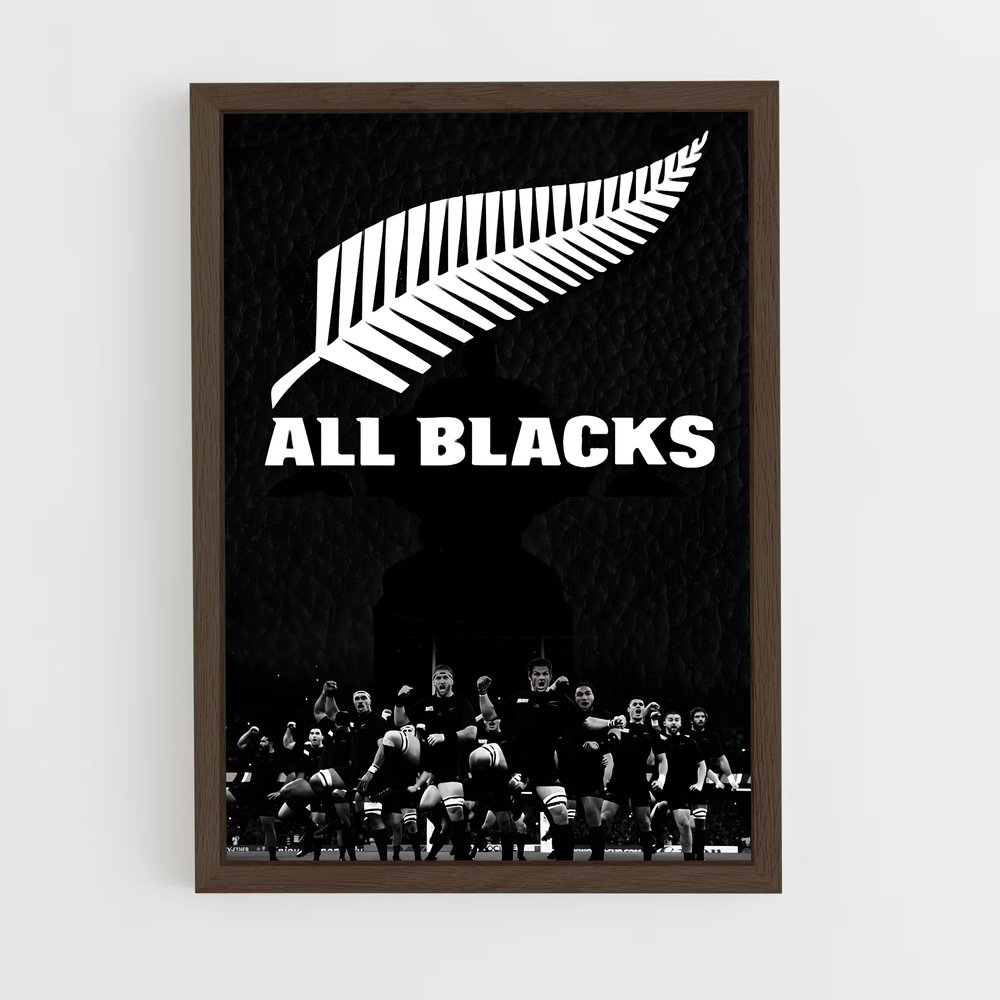 Affiche All Blacks – affiche Rugby (vue 5)