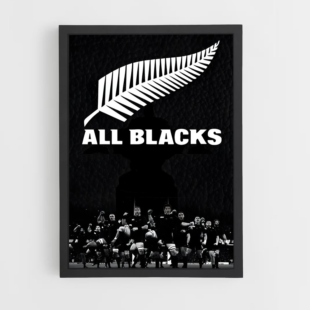 Affiche All Blacks – affiche Rugby (vue 2)