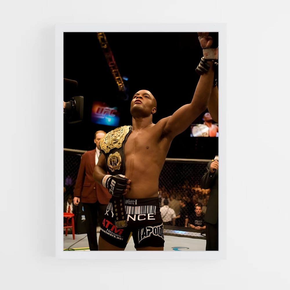 Poster Victoire Anderson Silva – affiche MMA (vue 3)