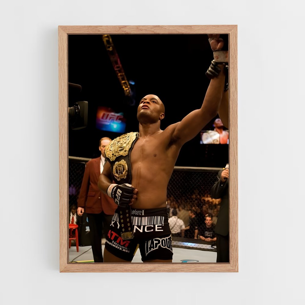Poster Victoire Anderson Silva – affiche MMA (vue 4)