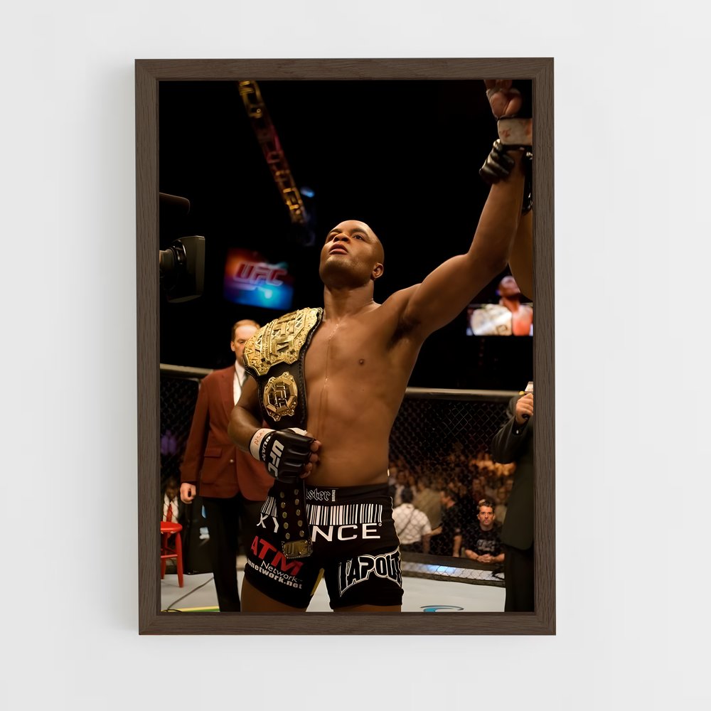 Poster Victoire Anderson Silva – affiche MMA (vue 5)