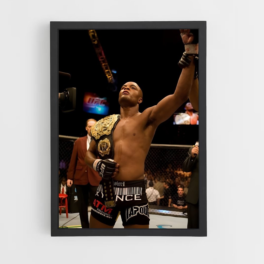 Poster Victoire Anderson Silva – affiche MMA (vue 2)