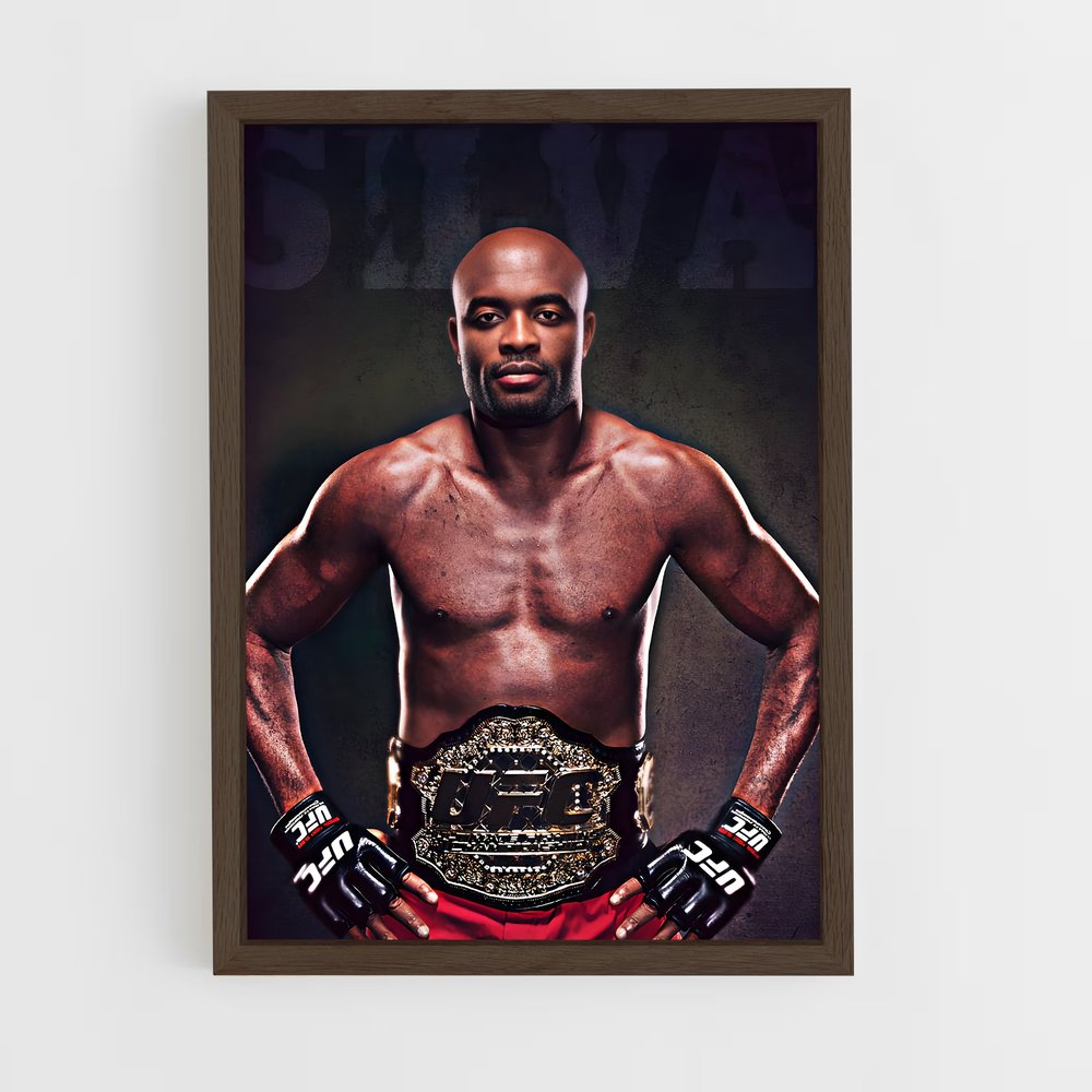 Affiche Anderson Silva – affiche MMA (vue 5)