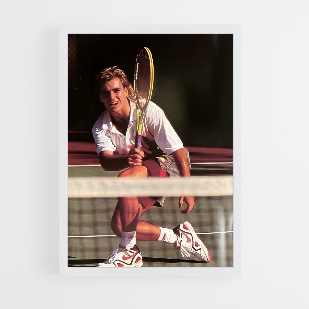 Poster Andre Agassi Tennis (vue 3)