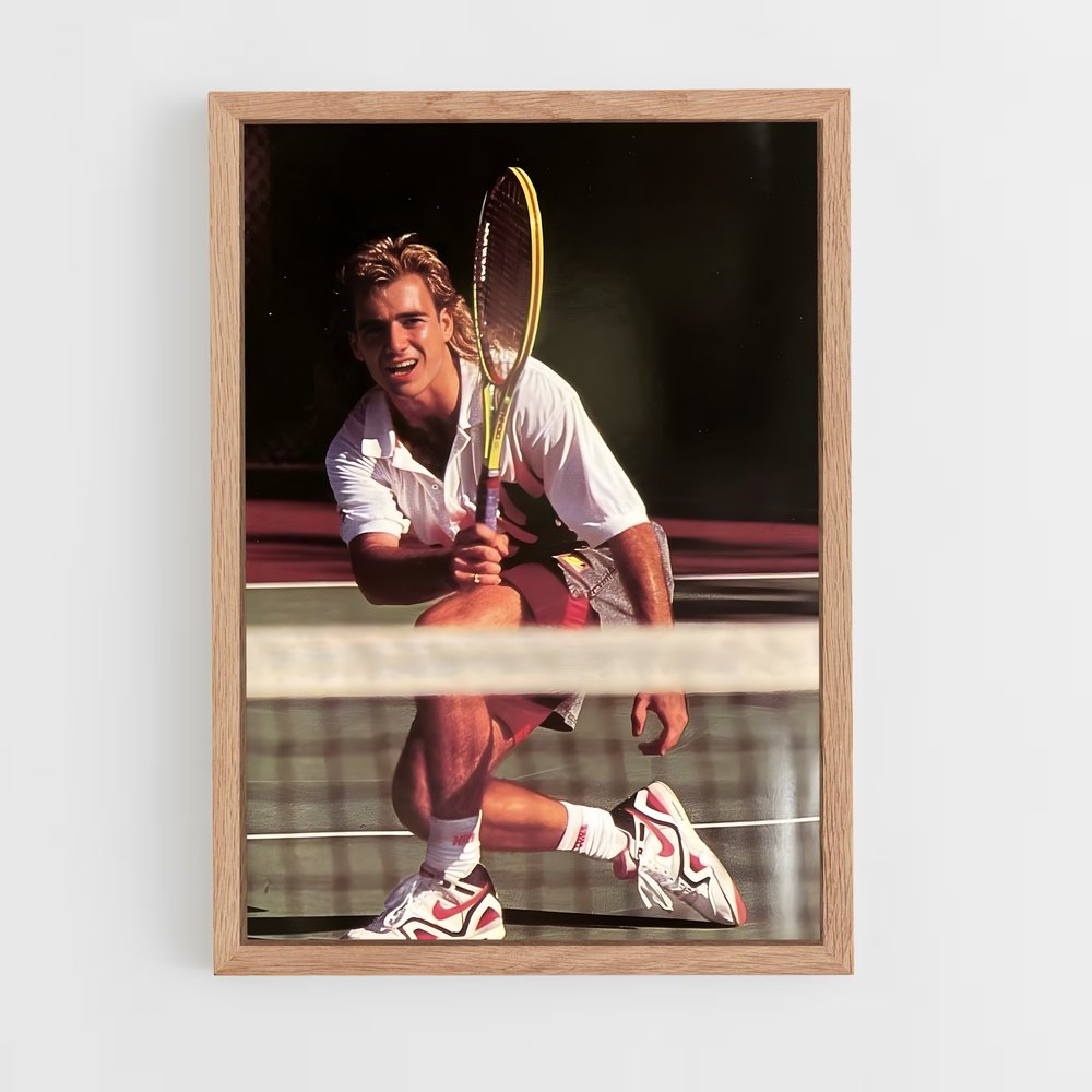 Poster Andre Agassi Tennis (vue 4)