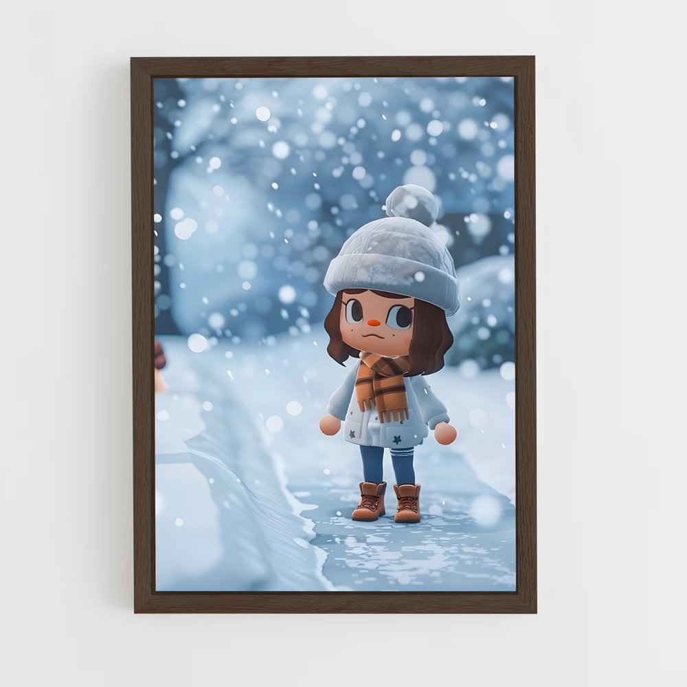 Poster Animal Crossing Neige (vue 5)