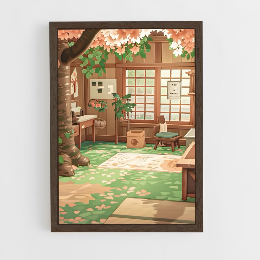 Poster Animal Crossing Maison (vue 5)