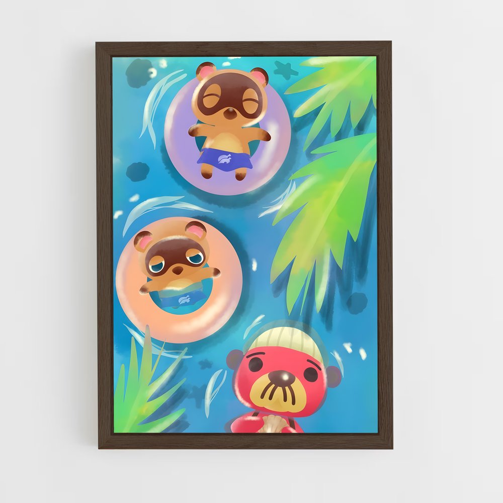 Poster Tom Nook – affiche Animal Crossing (vue 5)