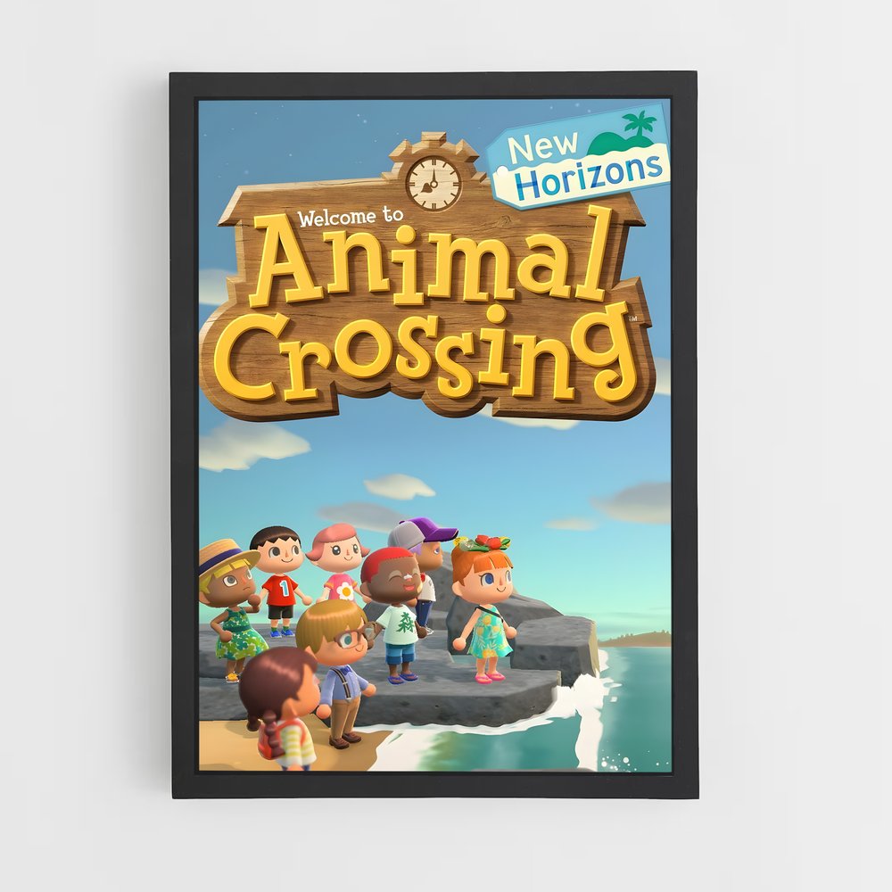 Poster Animal Crossing New Horizons (vue 2)