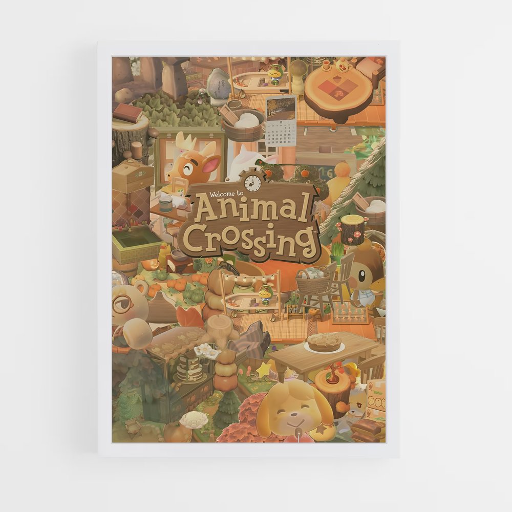 Affiche Animal Crossing (vue 3)