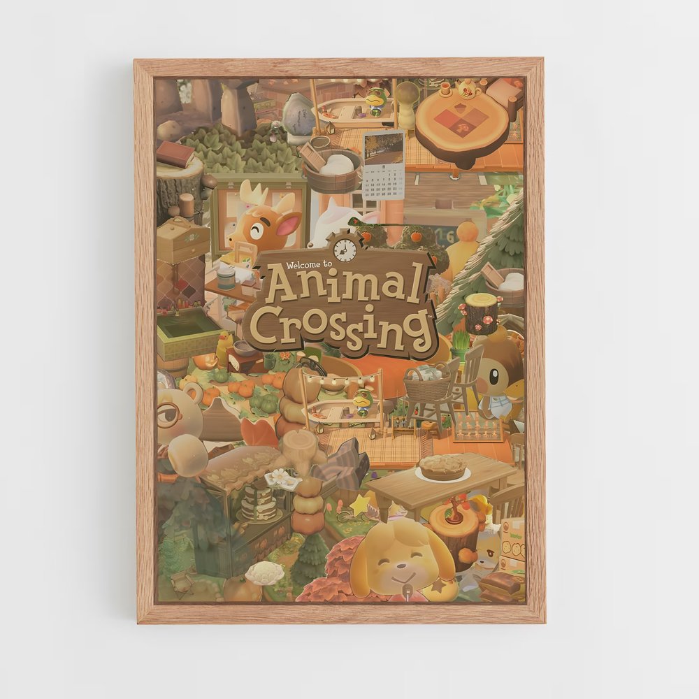 Affiche Animal Crossing (vue 4)