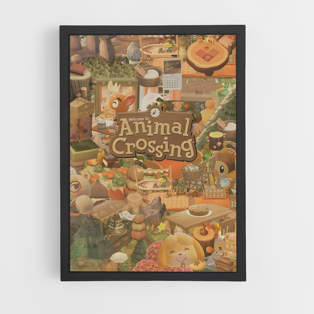Affiche Animal Crossing (vue 2)