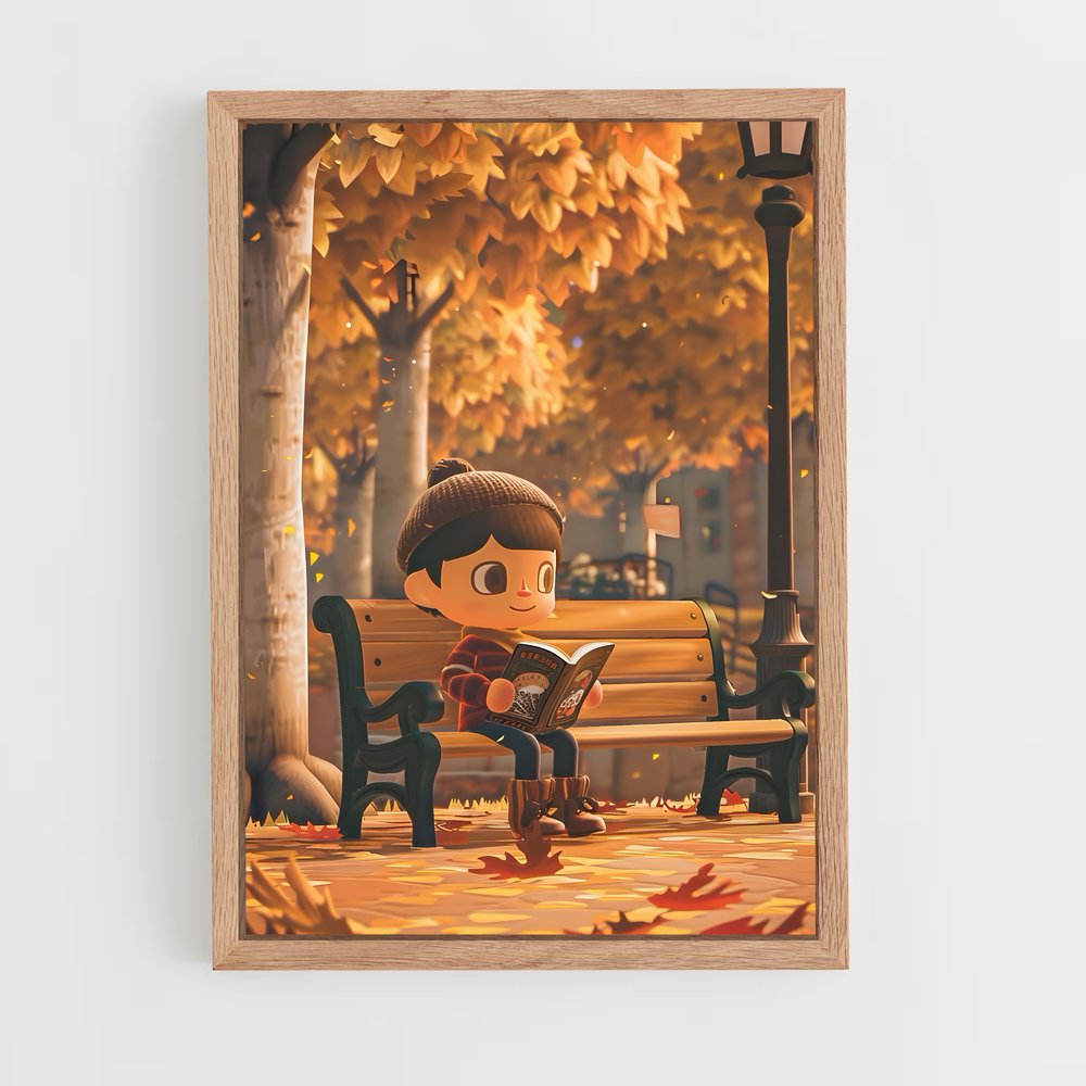 Poster Animal Crossing Livre (vue 4)