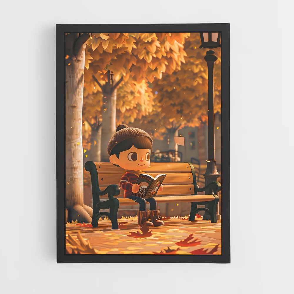 Poster Animal Crossing Livre (vue 2)