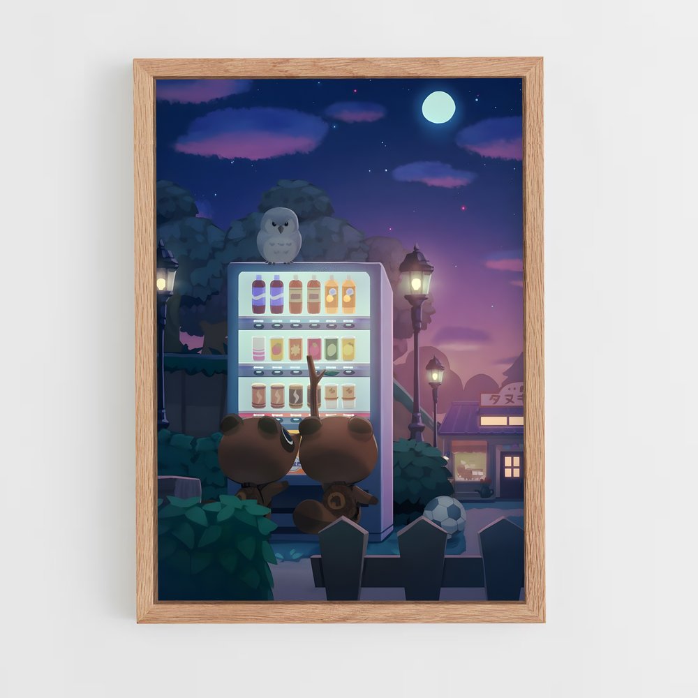 Poster Distributeur Animal Crossing (vue 4)