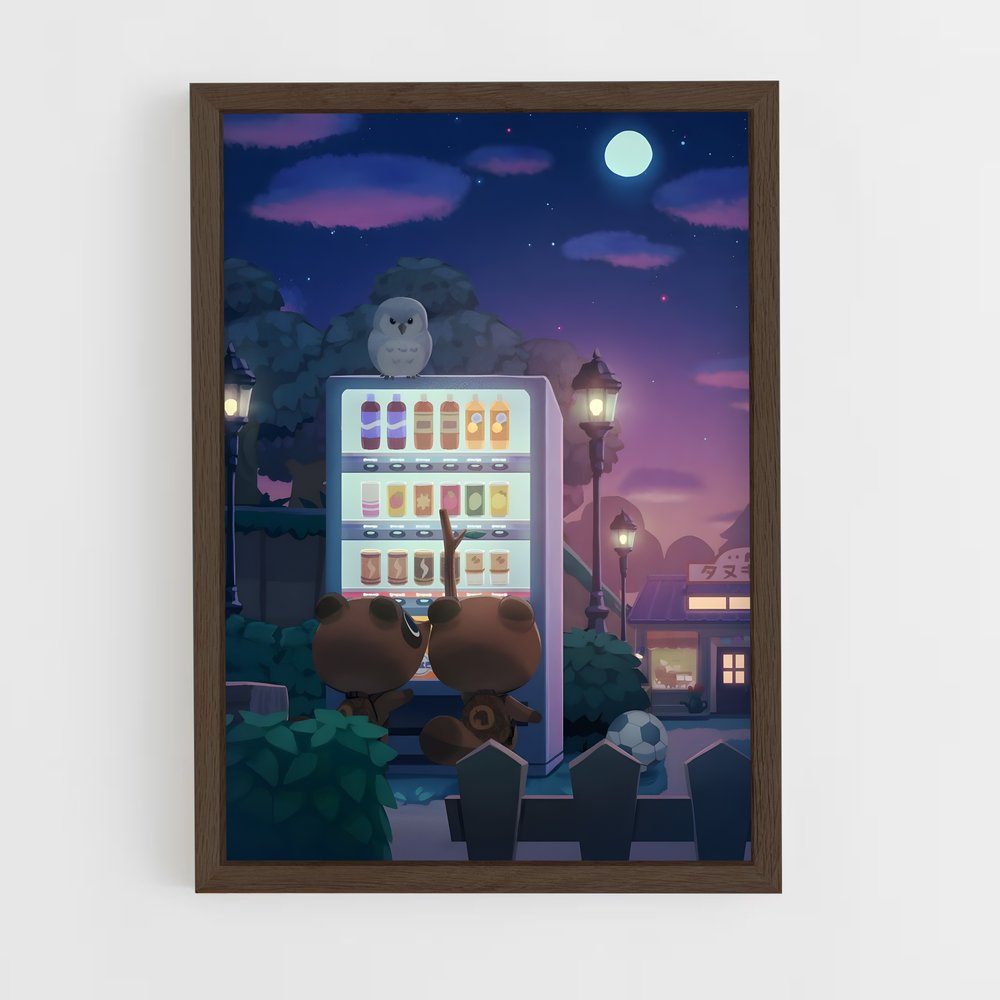 Poster Distributeur Animal Crossing (vue 5)