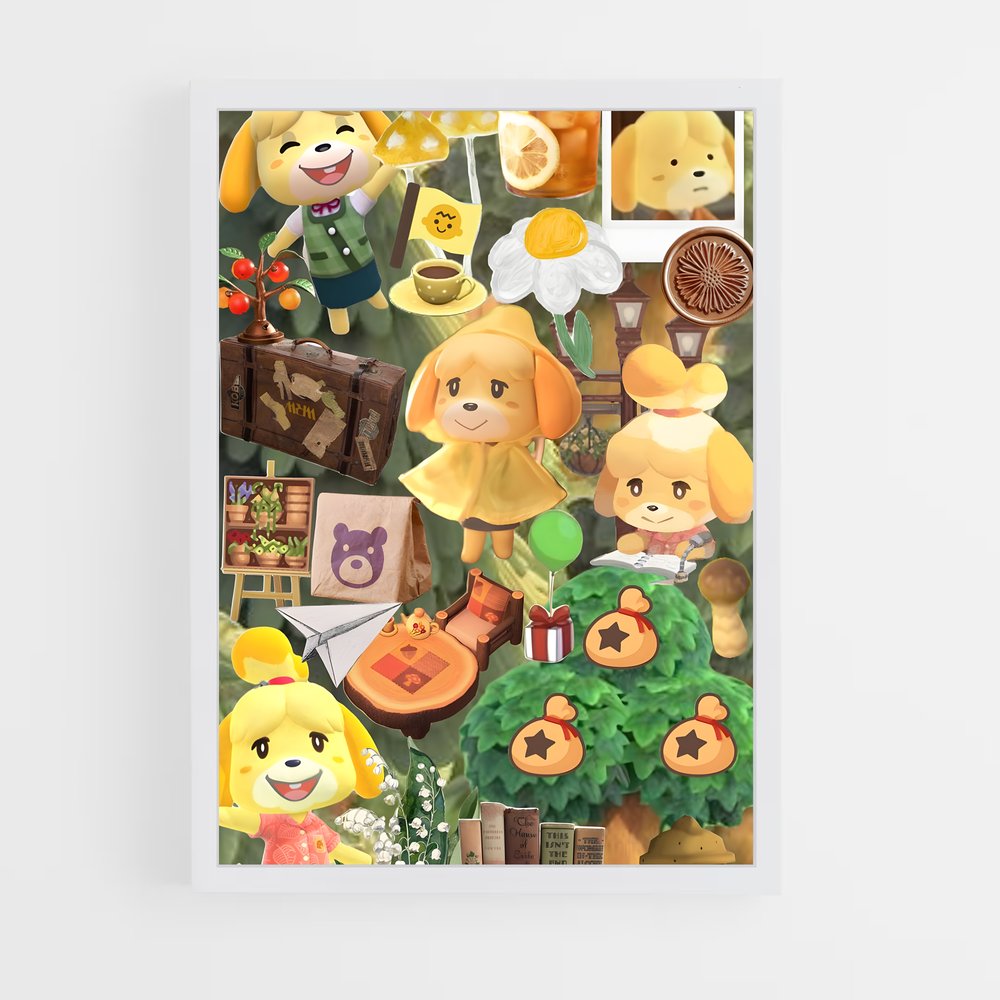 Poster Animal Crossing Collage (vue 3)