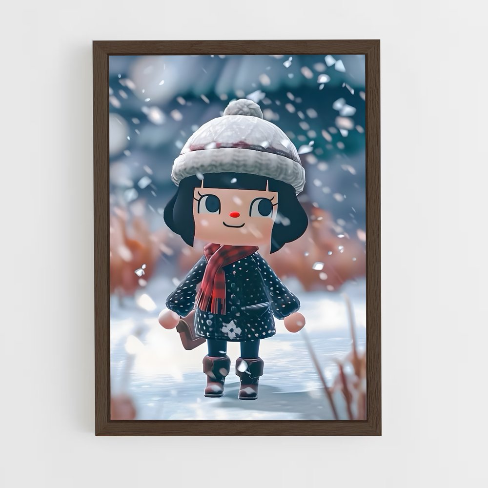 Poster Fille Animal Crossing (vue 5)
