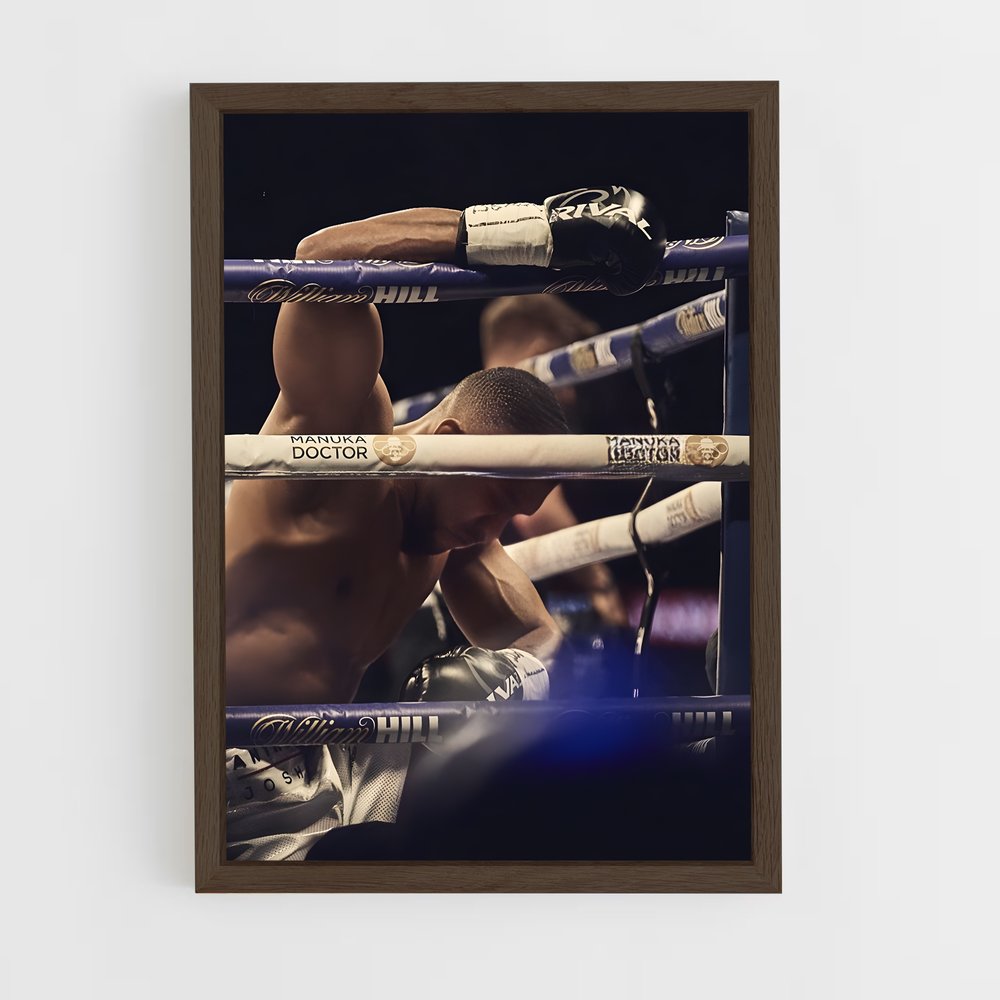 Poster Anthony Joshua Dur – affiche Boxe (vue 5)