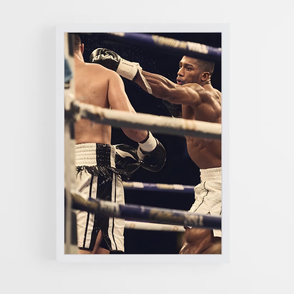 Poster Anthony Joshua Jab – affiche Boxe (vue 3)