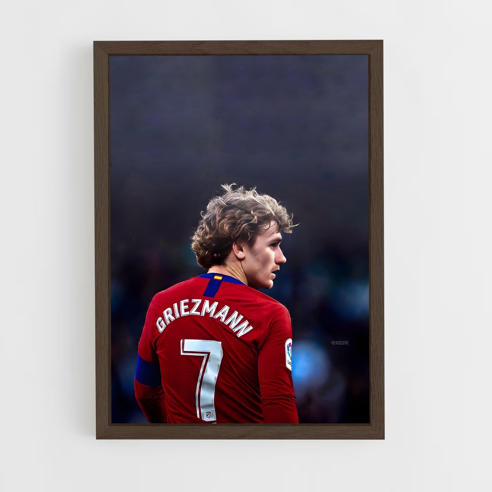 Poster Griezmann – affiche Football (vue 5)