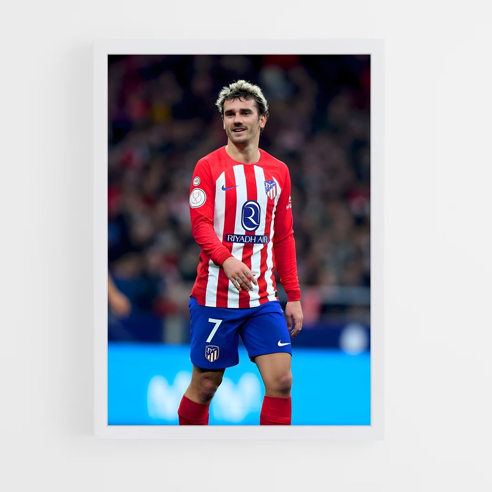 Poster Antoine Griezmann 7 – affiche Football (vue 3)