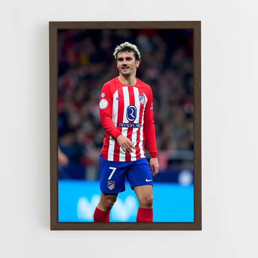 Poster Antoine Griezmann 7 – affiche Football (vue 5)