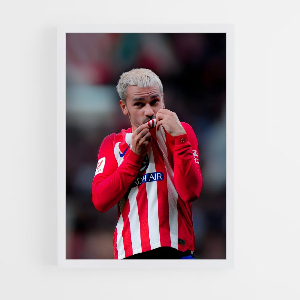 Poster Griezmann But – affiche Football (vue 3)