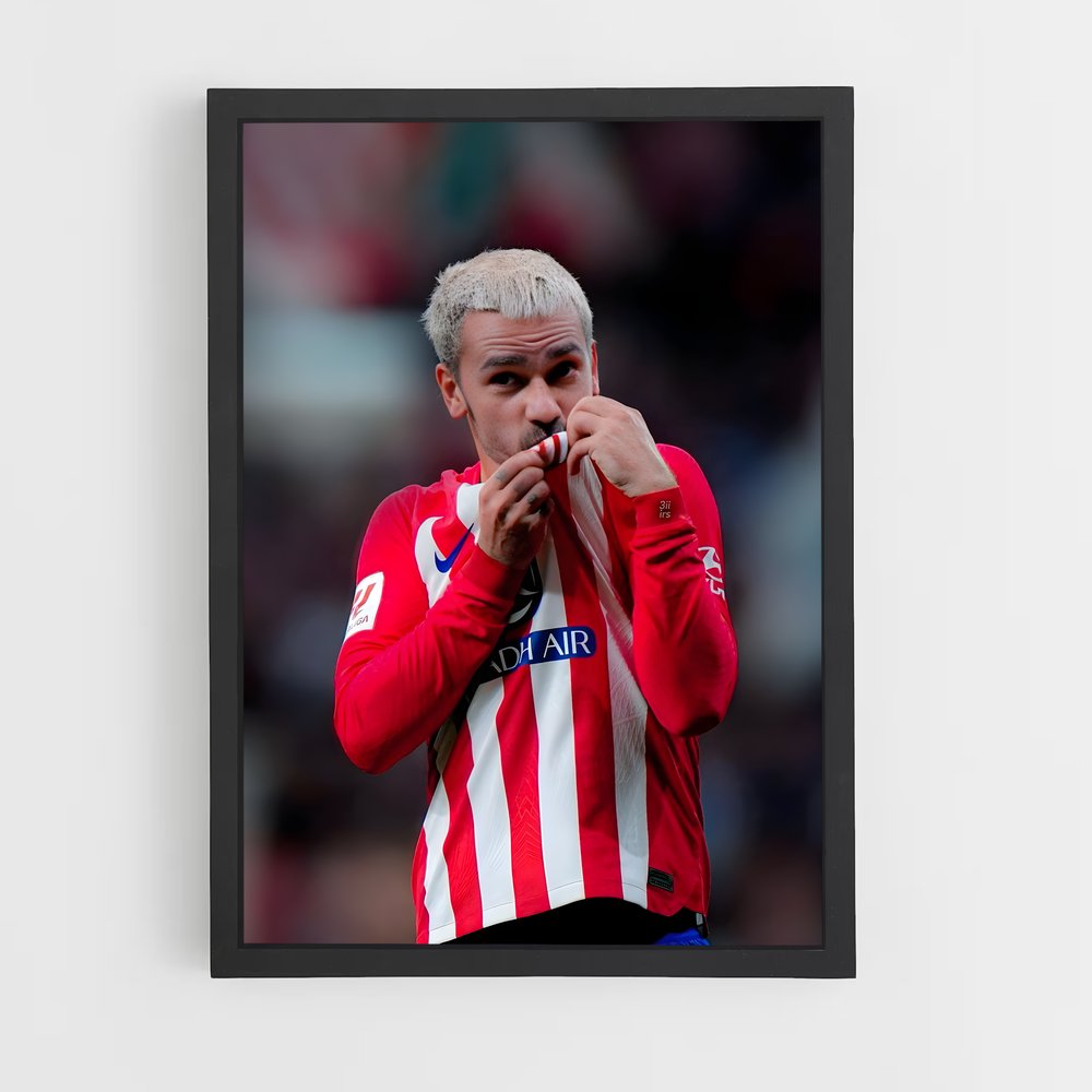 Poster Griezmann But – affiche Football (vue 2)