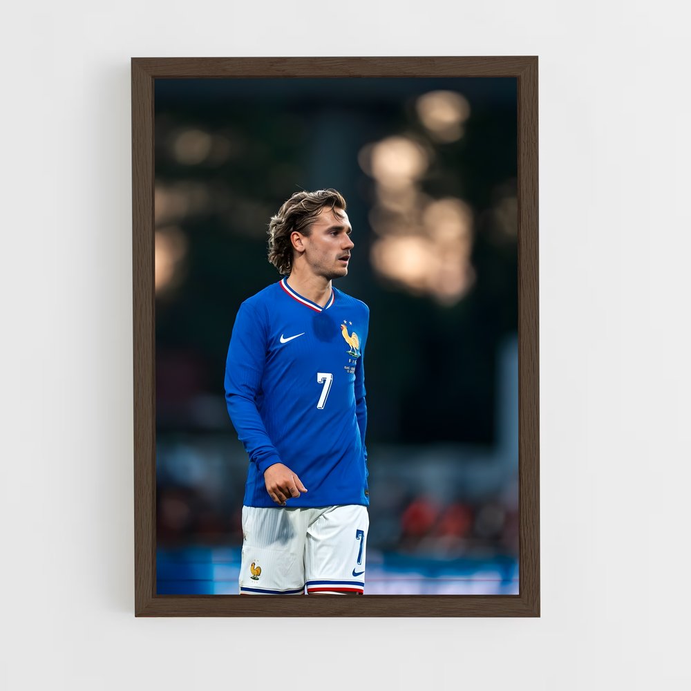 Poster Antoine Griezmann France – affiche Football (vue 5)