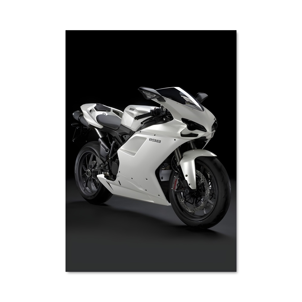 Poster Éclatant 1198 – affiche Ducati