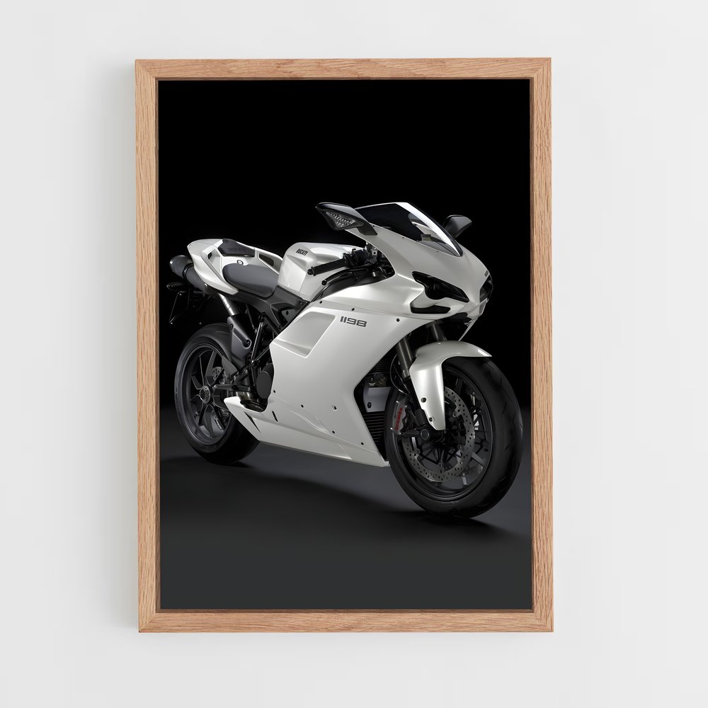 Poster Éclatant 1198 – affiche Ducati (vue 4)
