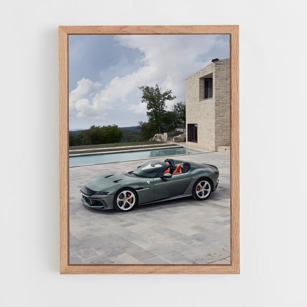 Poster Cilindri Portée – affiche Ferrari (vue 4)