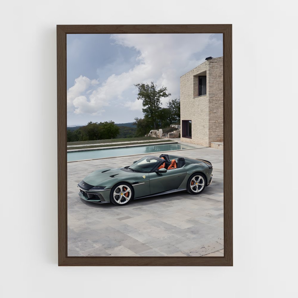 Poster Cilindri Portée – affiche Ferrari (vue 5)