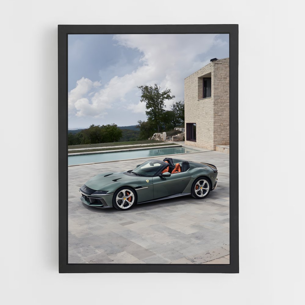 Poster Cilindri Portée – affiche Ferrari (vue 2)