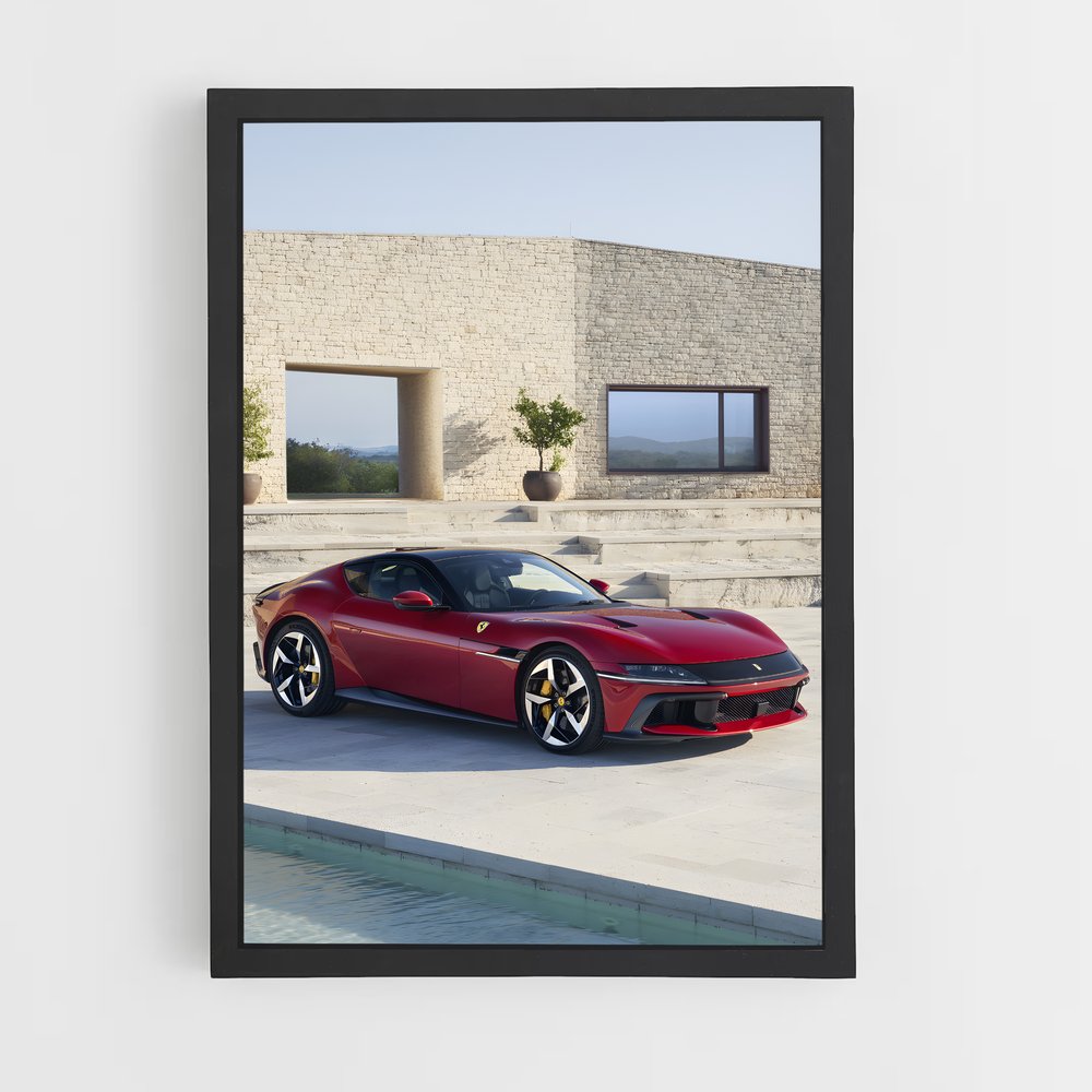 Poster Cilindri Scène – affiche Ferrari (vue 2)