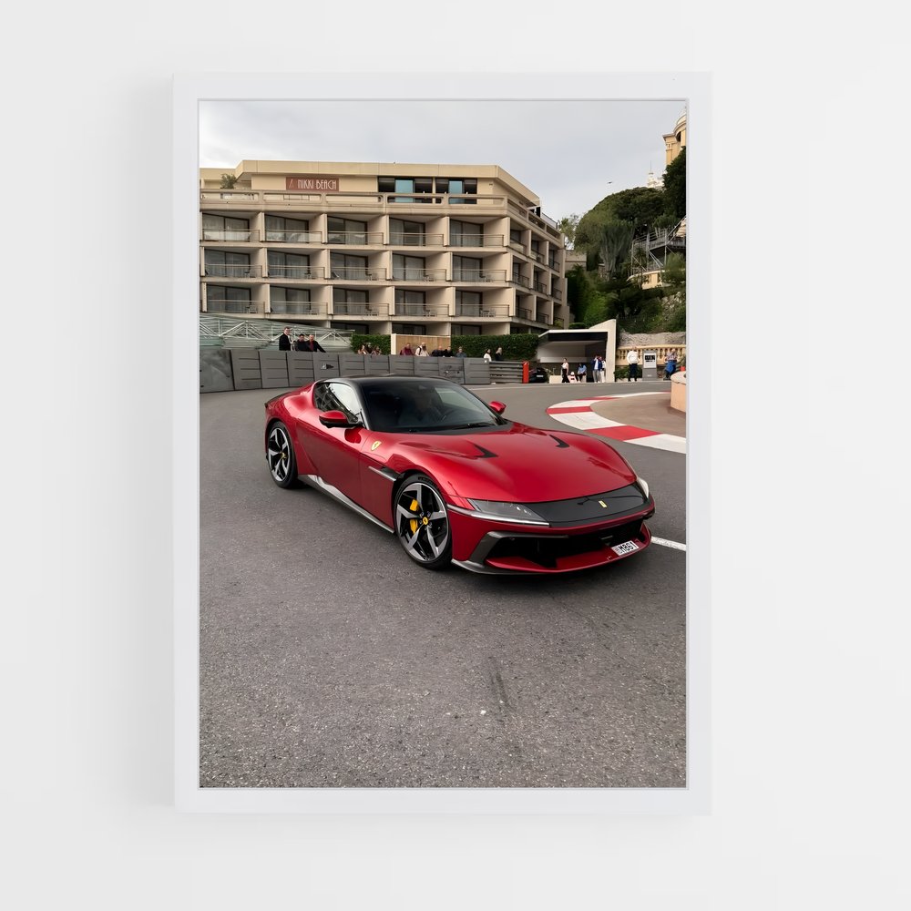 Poster Cilindri Moderne – affiche Ferrari (vue 3)