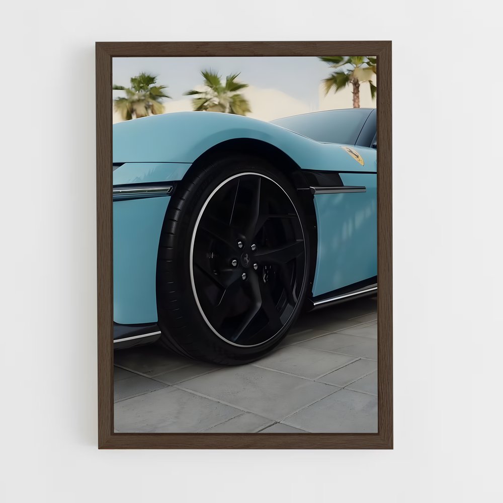 Poster cilindri échappée – affiche Ferrari (vue 5)